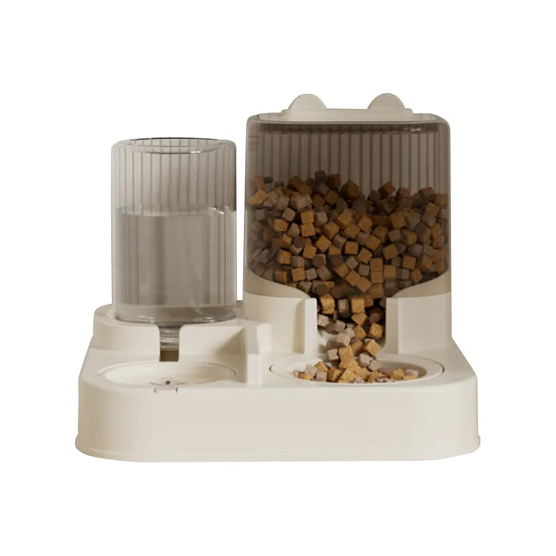 Automatic Steel Cat & Dog Pet Feeder with Controllable Quantity Filter Universal Bowl