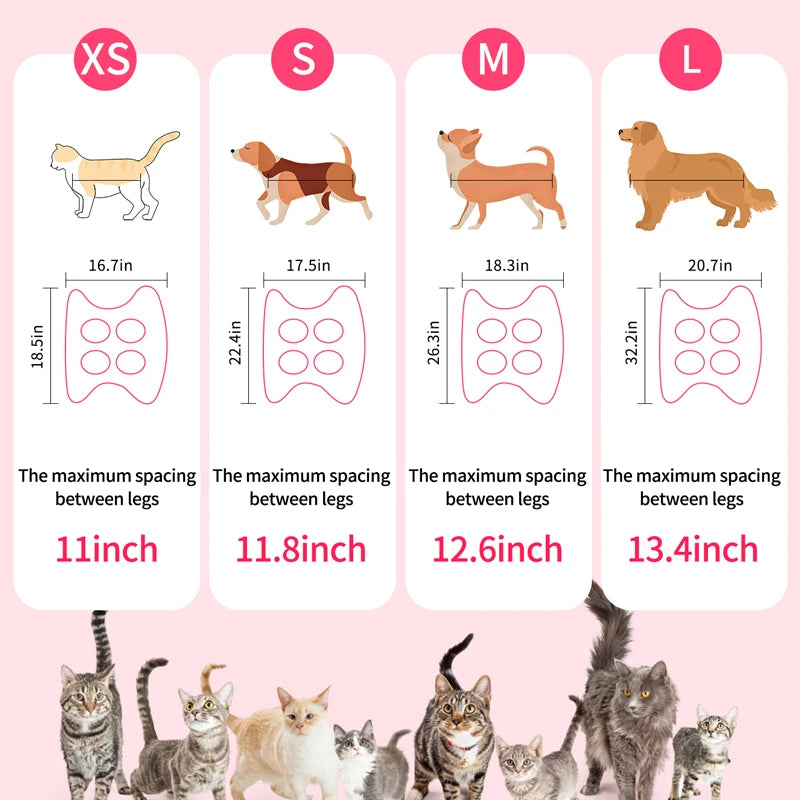 Hiphoppet 2025 Factory Hot Pet Grooming Hammock Harness Small Large Medium Waterproof Pet Grooming Hammock Set Nail Trimming