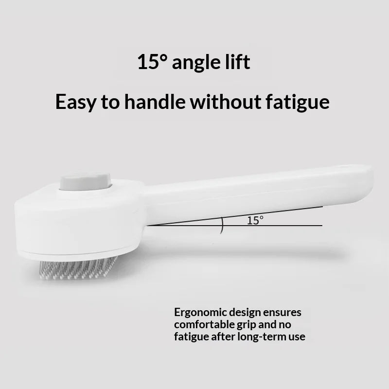 PP Material Pet Comb & Floating Brush with Needle Teeth for Cat Grooming Cleaning Massage-PG001 Pet Supplies