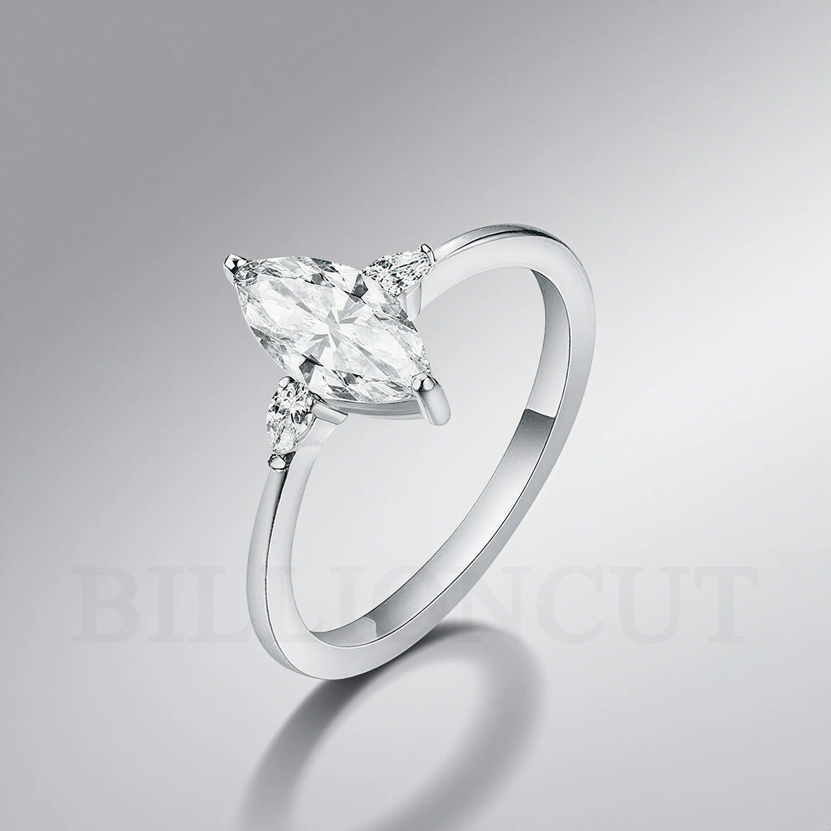 New 925 Sterling Silver  Rhombic Ring Adjustable & Durable Anti-Fade Anniversary & Wedding Jewelry Gift for Lover