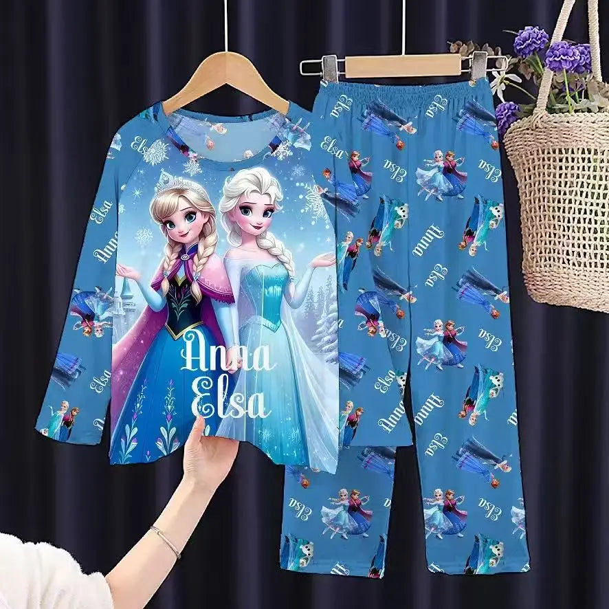 Full Sleeve Boys Stitch Pajama Sets Soft and Comfortable Baby Pajamas Kids Pyjamas Children's Sleepwear Loungewear for 2 to 14Yr