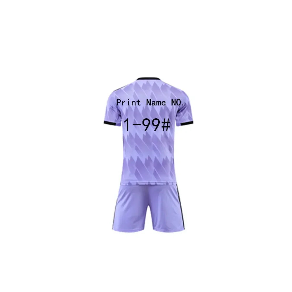Children's Sports Suit Boy Girl  Fans Shirt Training Wear Games   Shirt  Men Kids Child Sets Kit Uniform Pajamas and Robes