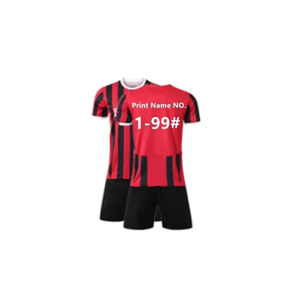 Children's Sports Suit Boy Girl  Fans Shirt Training Wear Games   Shirt  Men Kids Child Sets Kit Uniform Pajamas and Robes