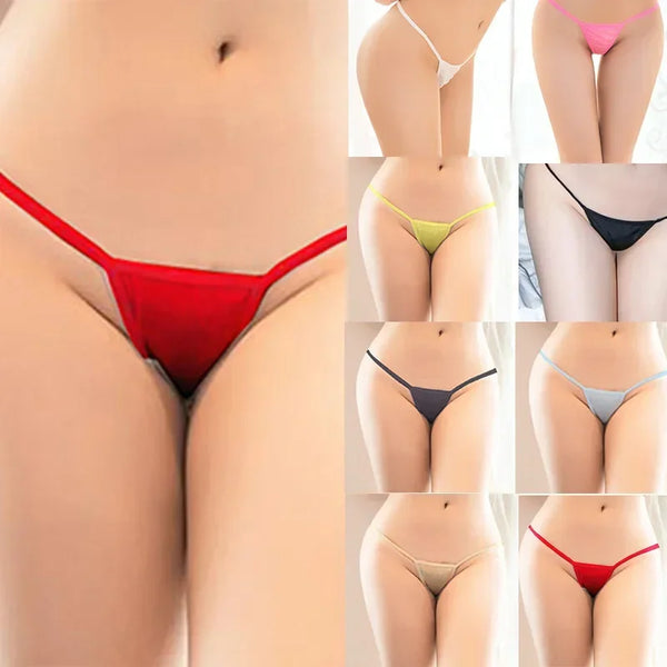 Women Panties Underwear Seamless Comfort Female Lingerie Sexy T-back G-string Thong Packs Woman Low Waist Underwear